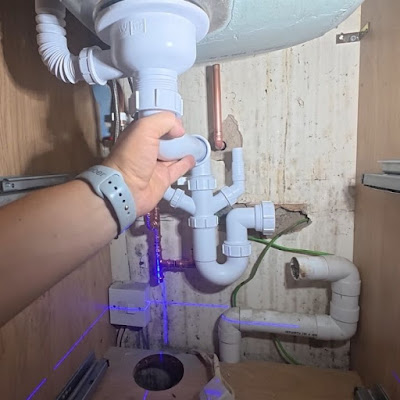 PVC drain pipe installation and repair in Dallastown home